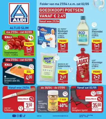ALDI (geldig t/m 2-05)