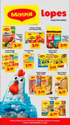 Folheto Lopes Supermercados (válido até 20-04)