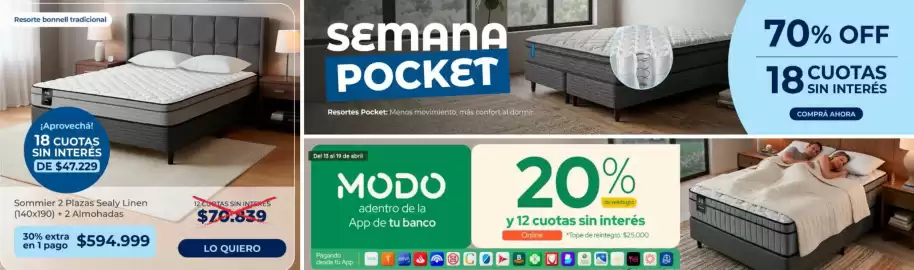 Catálogo Sommier Center Página 1