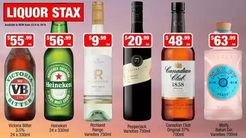 Liquor Stax catalogue Page 1