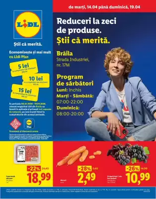 Lidl (valid până la 19-04)