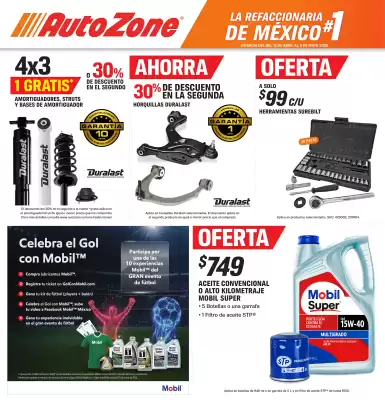 AutoZone (válido hasta 9-05)