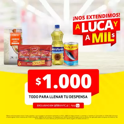 Unimarc (válido hasta 19-04)