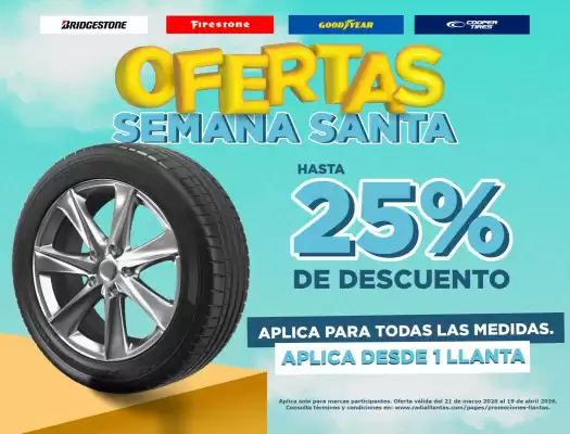 Radial Llantas (válido hasta 19-04)