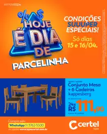 Folheto Lojas Certel Página 3