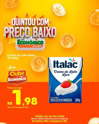 Econômico Atacadão (válido até 16-04)