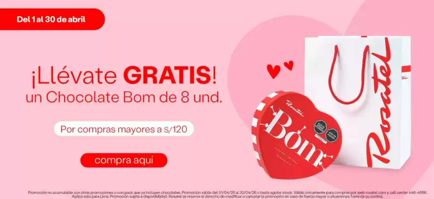 Rosatel (válido hasta 30-04)