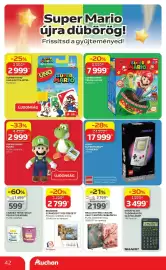 Auchan akciós újság hét 16 Oldal 42