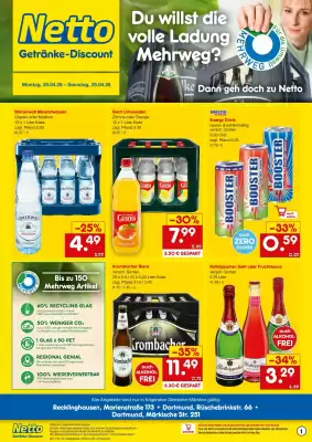 Netto Getränke Discount (gültig bis 25-04)