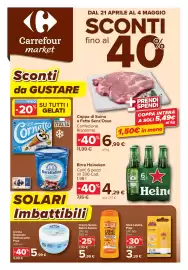 Volantino Carrefour Market Pagina 1
