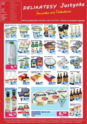 Delikatesy Justynka (ważność do 22-04)