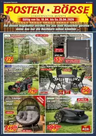 Posten Börse Prospekt woche 16 Seite 1