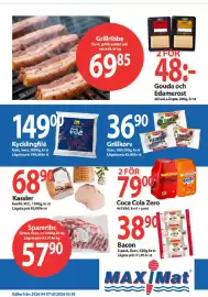 MaxiMat Töcksfors kundeavis Side 1