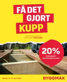 Byggmax kundeavis Side 1