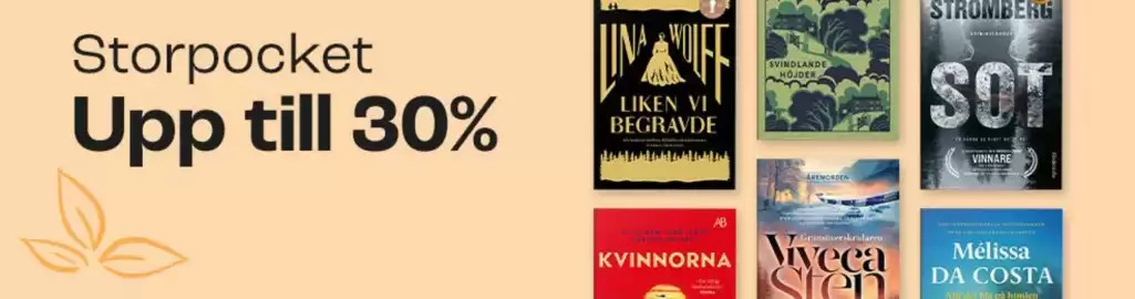 Bokus reklamblad Sida 1