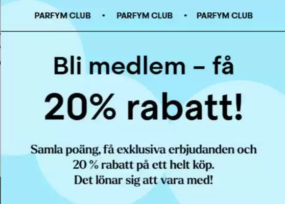 Parfym (giltig till och med 30-06)