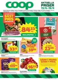 Coop Konsum reklamblad vecka 16 Sida 1