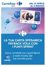 Volantino Carrefour | Punti Sprint Payback Pagina 1