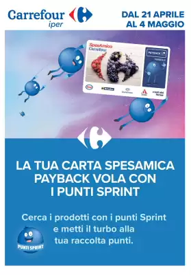 Carrefour | Punti Sprint Payback (valido fino al 4-05)