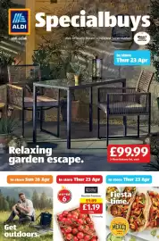 Aldi leaflet Page 1