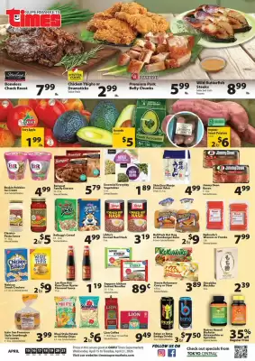 Times Supermarkets weekly ad (valid until 21-04)