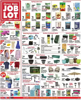 Ocean State Job Lot flyer