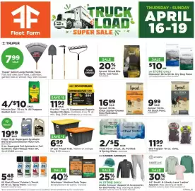 Mills Fleet Farm weekly ad Page 1