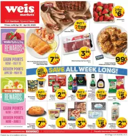 Weis Markets weekly ad week 16 Page 1