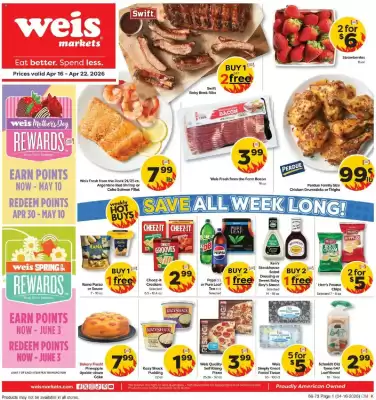 Weis Markets weekly ad