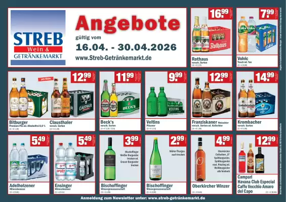 Streb Getränkemarkt (gültig bis 30-04)