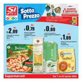 Volantino Sì con te Pagina 1