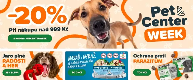 Pet Center leták Strana 1