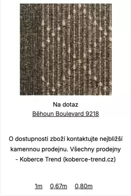 Koberce Trend leták (platné do 29-04)