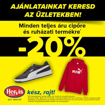 Hervis (érvényes eddig: 19-04)