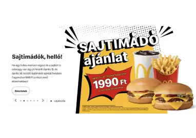 McDonald's akciós újság hét 16 Oldal 2