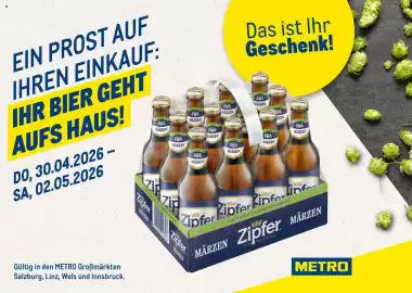 Metro Flugblatt | Alkohole Seite 1