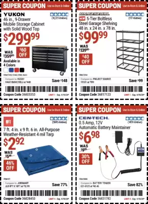 Harbor Freight Tools (valid until 20-04)