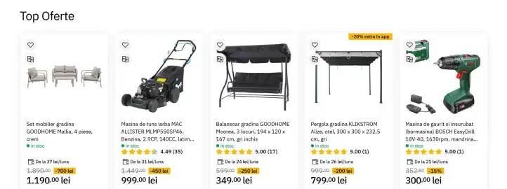 Catalog Brico Depôt săptămâna 16 Pagină 1