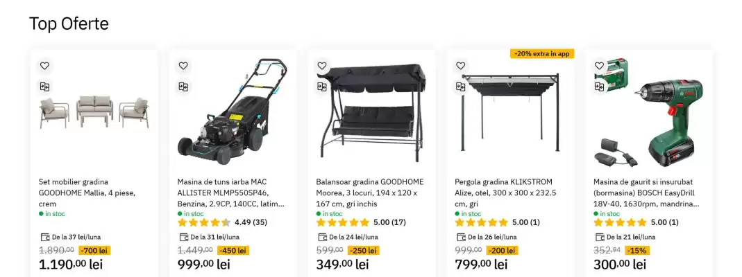 Brico Depôt (valid până la 22-04)