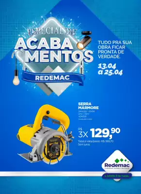 Redemac (válido até 25-04)
