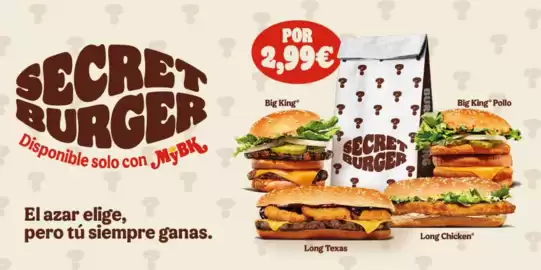 Folleto Burger King semana 16 Página 1