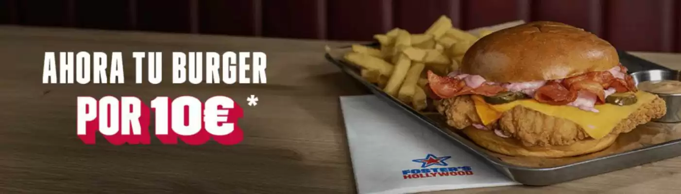 Foster's Hollywood (válido hasta el 3-05)