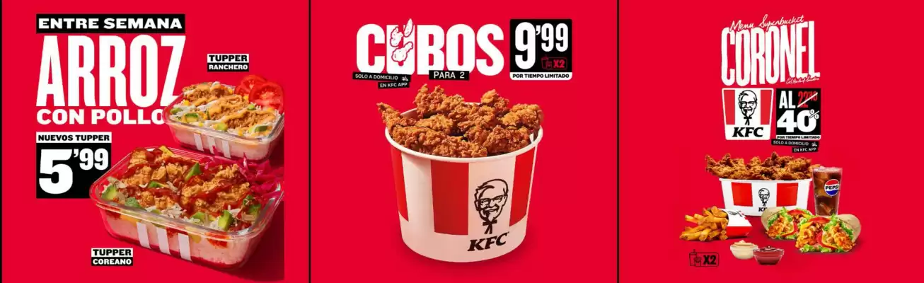 KFC (válido hasta el 21-04)