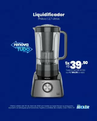 Lojas Becker (válido até 30-04)