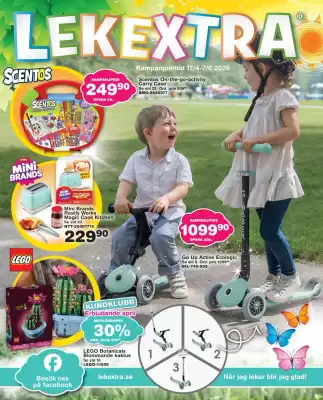 Lekextra reklamblad