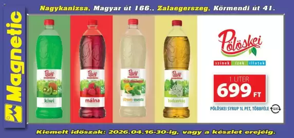 Magnetic akciós újság Oldal 1