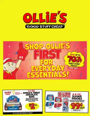 Ollie's weekly ad (valid until 24-04)