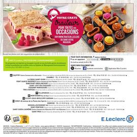 Catalogue E.Leclerc Express | Carte traiteur page 40