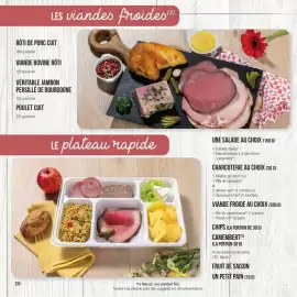 Catalogue E.Leclerc Express | Carte traiteur page 30