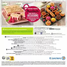 Catalogue E.Leclerc Express | Carte traiteur page 40